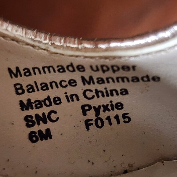 Style & Co. Champagne Pink "Pyxie" Glitter High Heels Size 6M - Picture 13 of 15